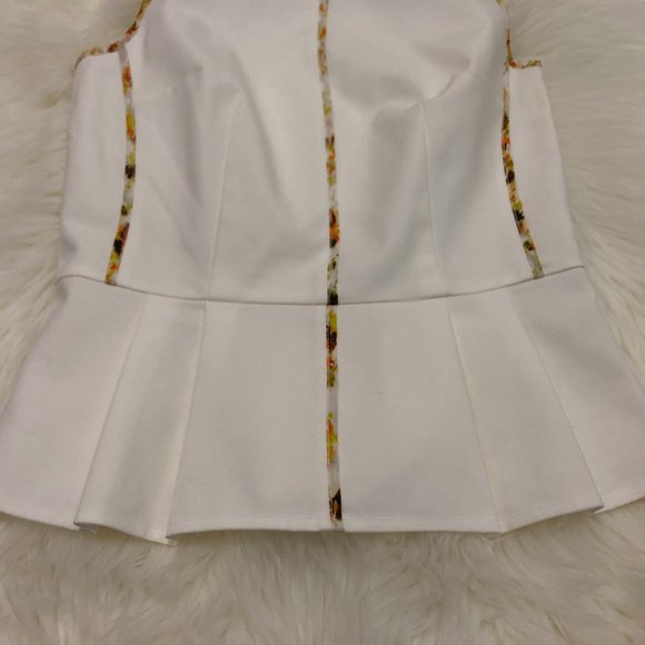 ✨HOST PICK✨ *BRAND NEW* Club Monaco (Danielle) Peplum Top - Size 00 - Picture 3 of 6